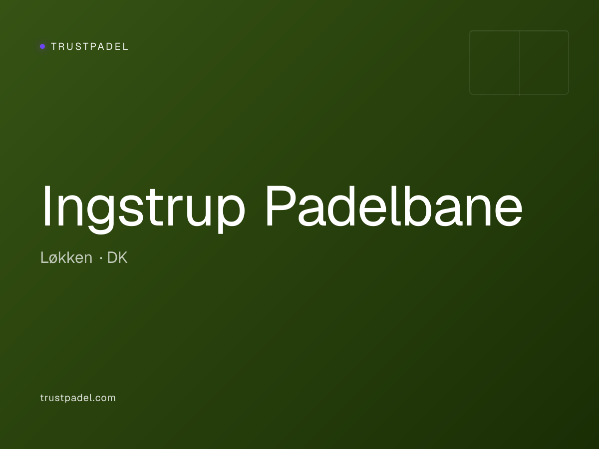 Ingstrup Padelbane padel club