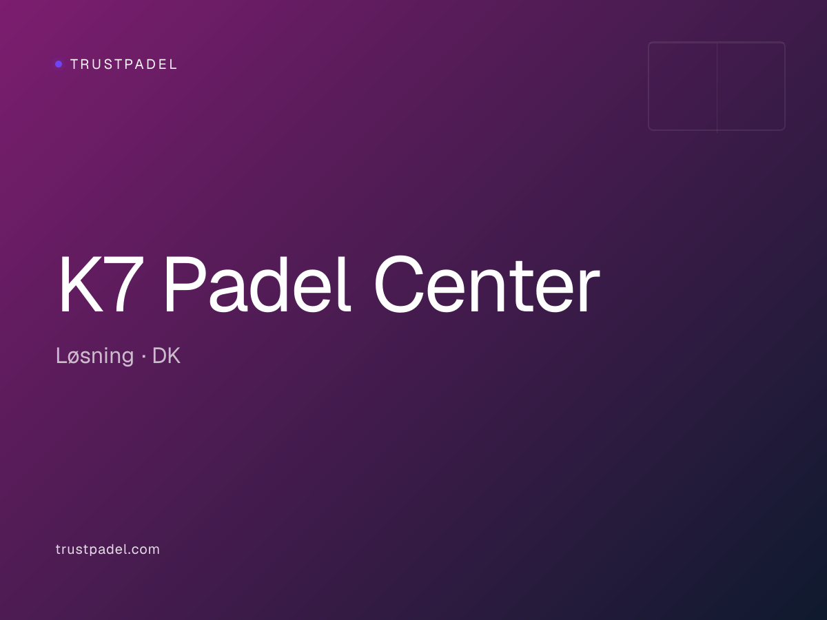 K7 Padel Center padel club