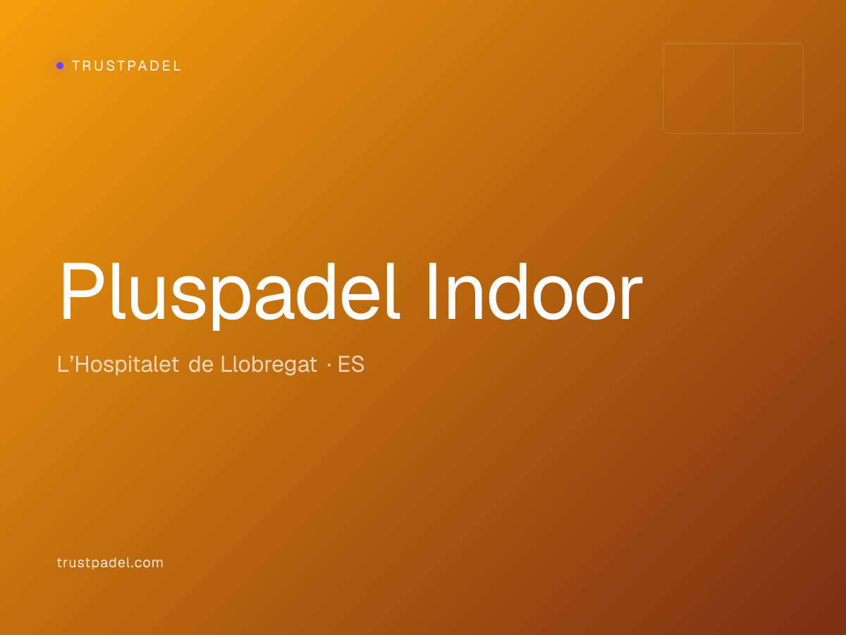 Pluspadel Indoor padel club