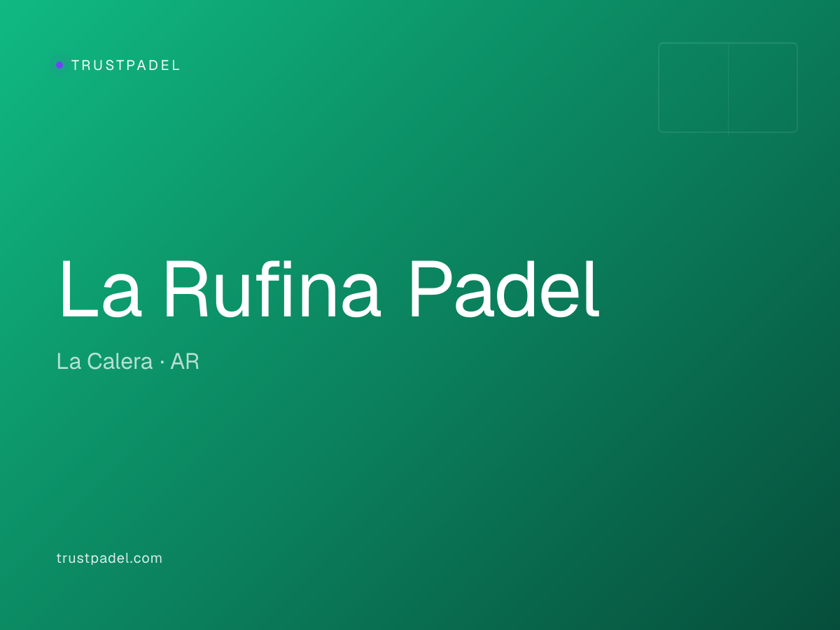 La Rufina Padel padel club