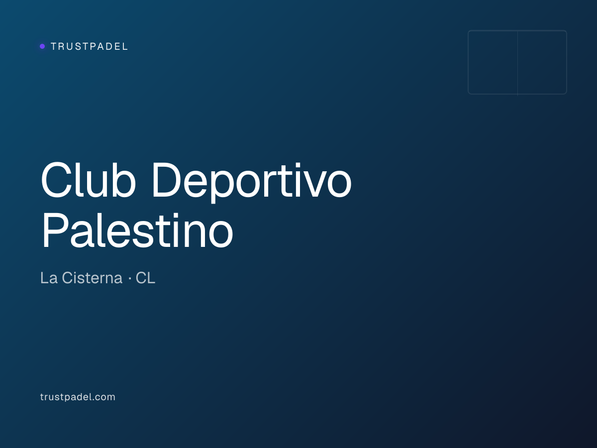Club Deportivo Palestino padel club