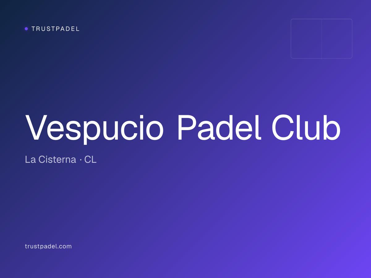Vespucio Padel Club padel club