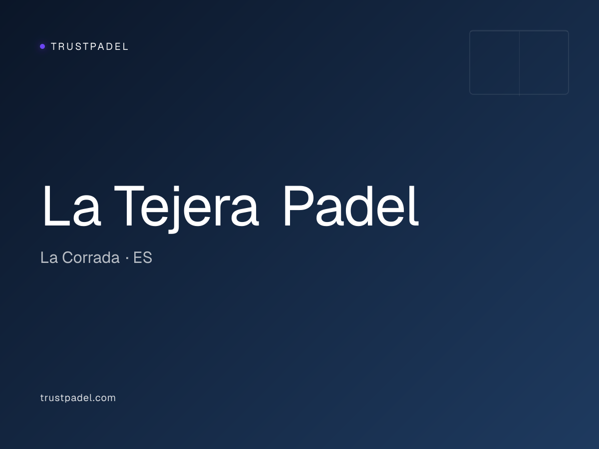 La Tejera Padel padel club