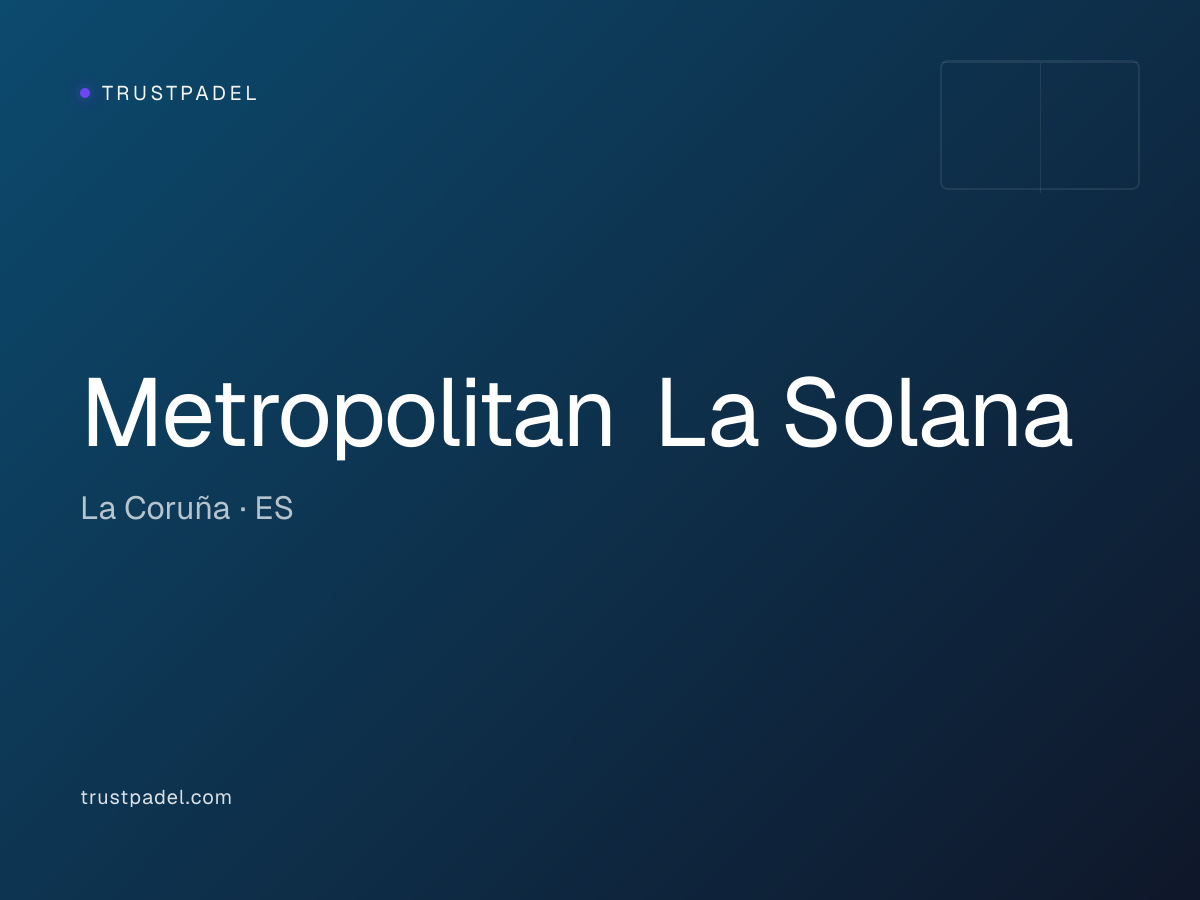 Metropolitan La Solana padel club