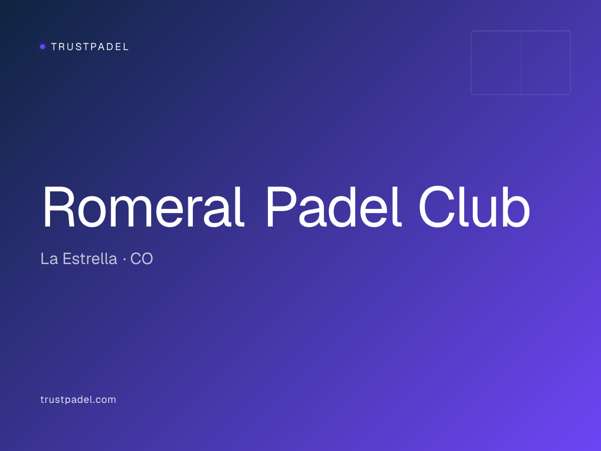 Romeral Padel Club padel club