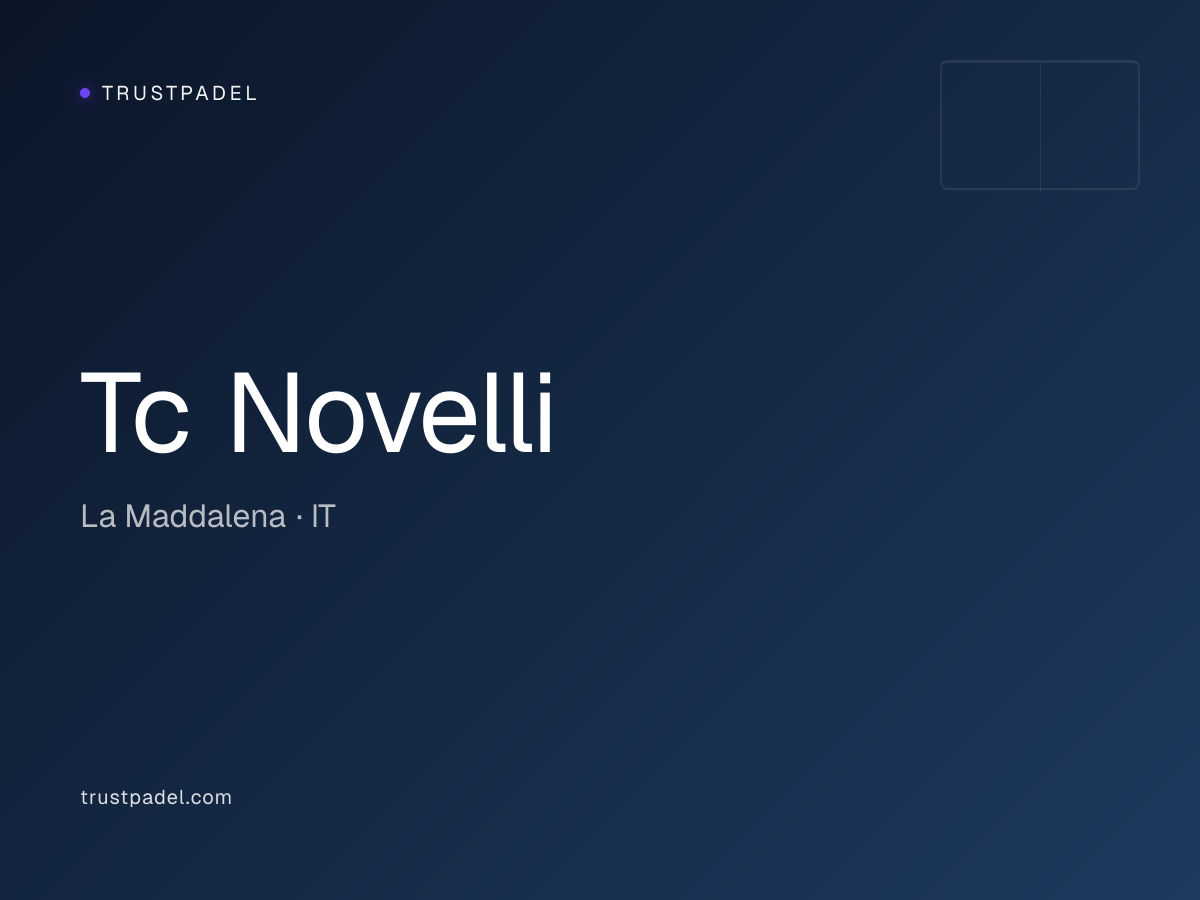 Tc Novelli padel club