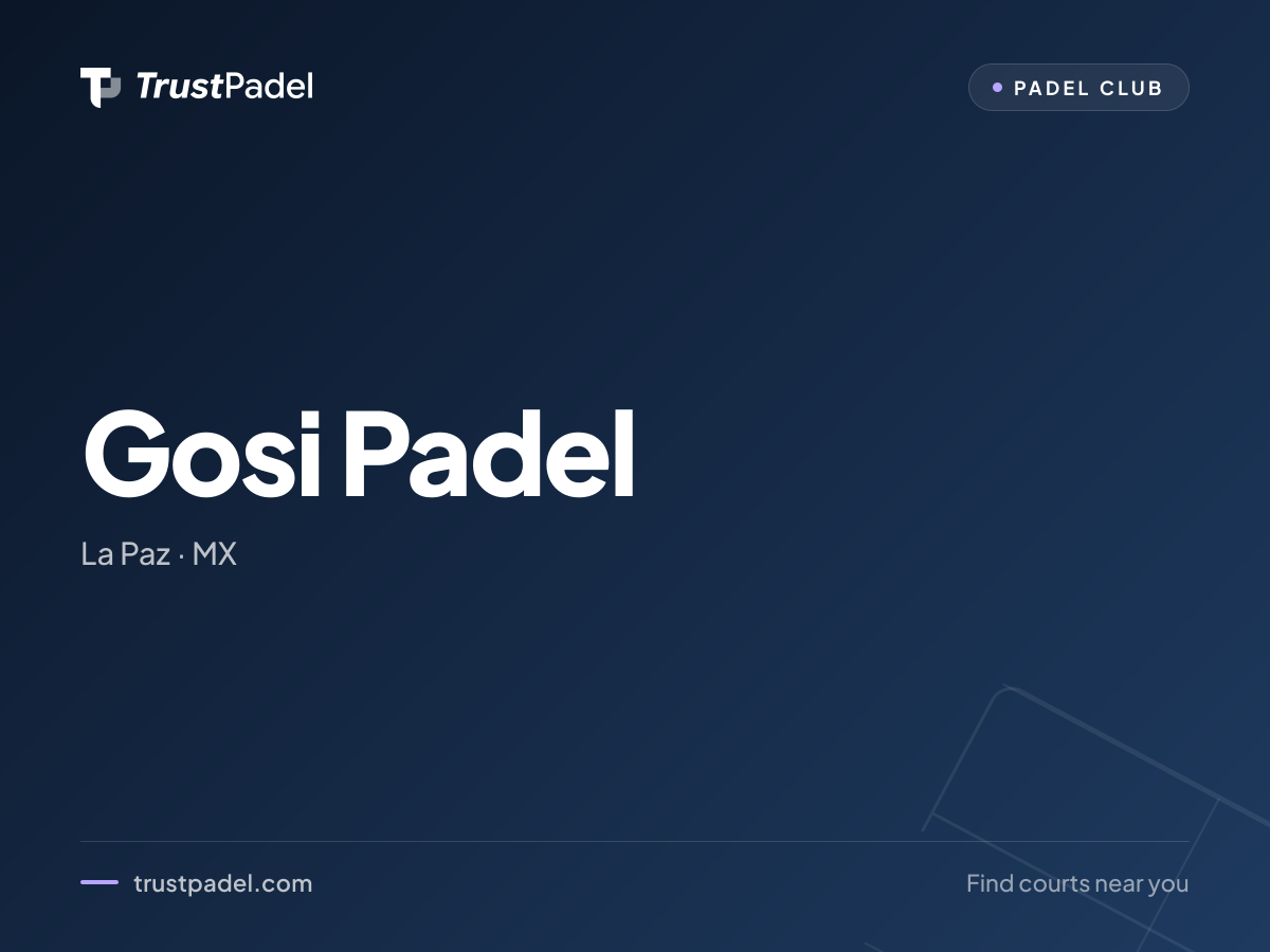 Gosi Padel padel club