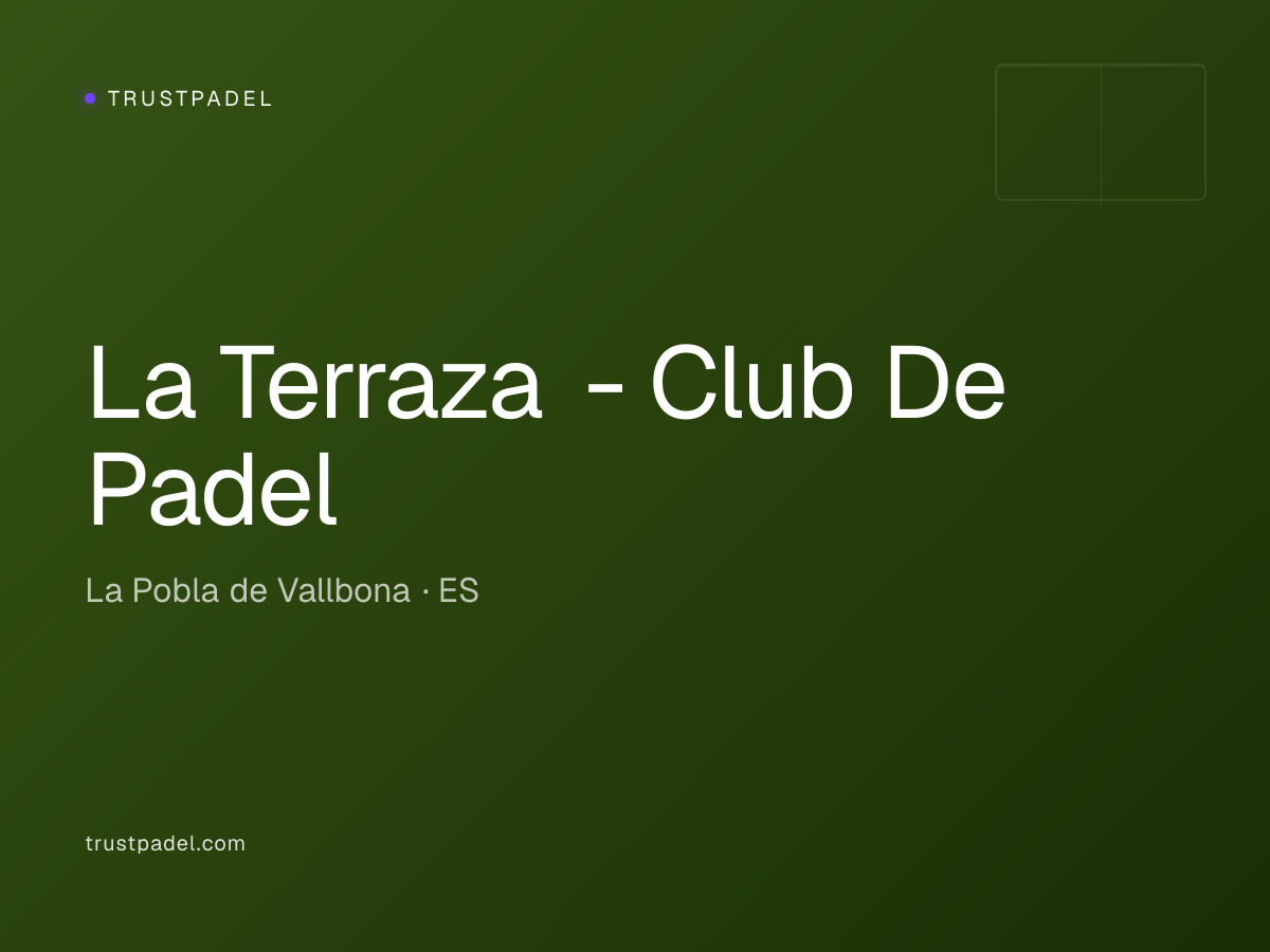 La Terraza - Club De Padel padel club