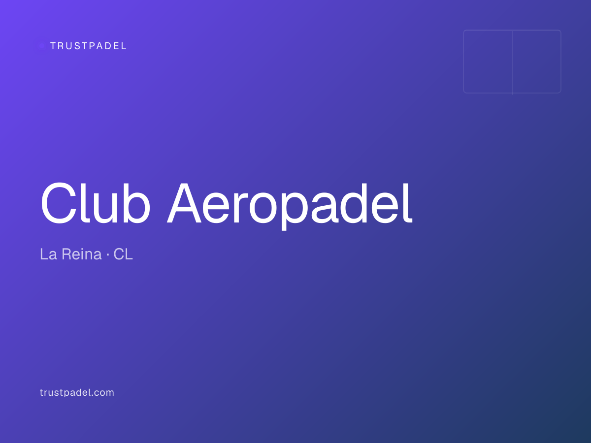 Club Aeropadel padel club