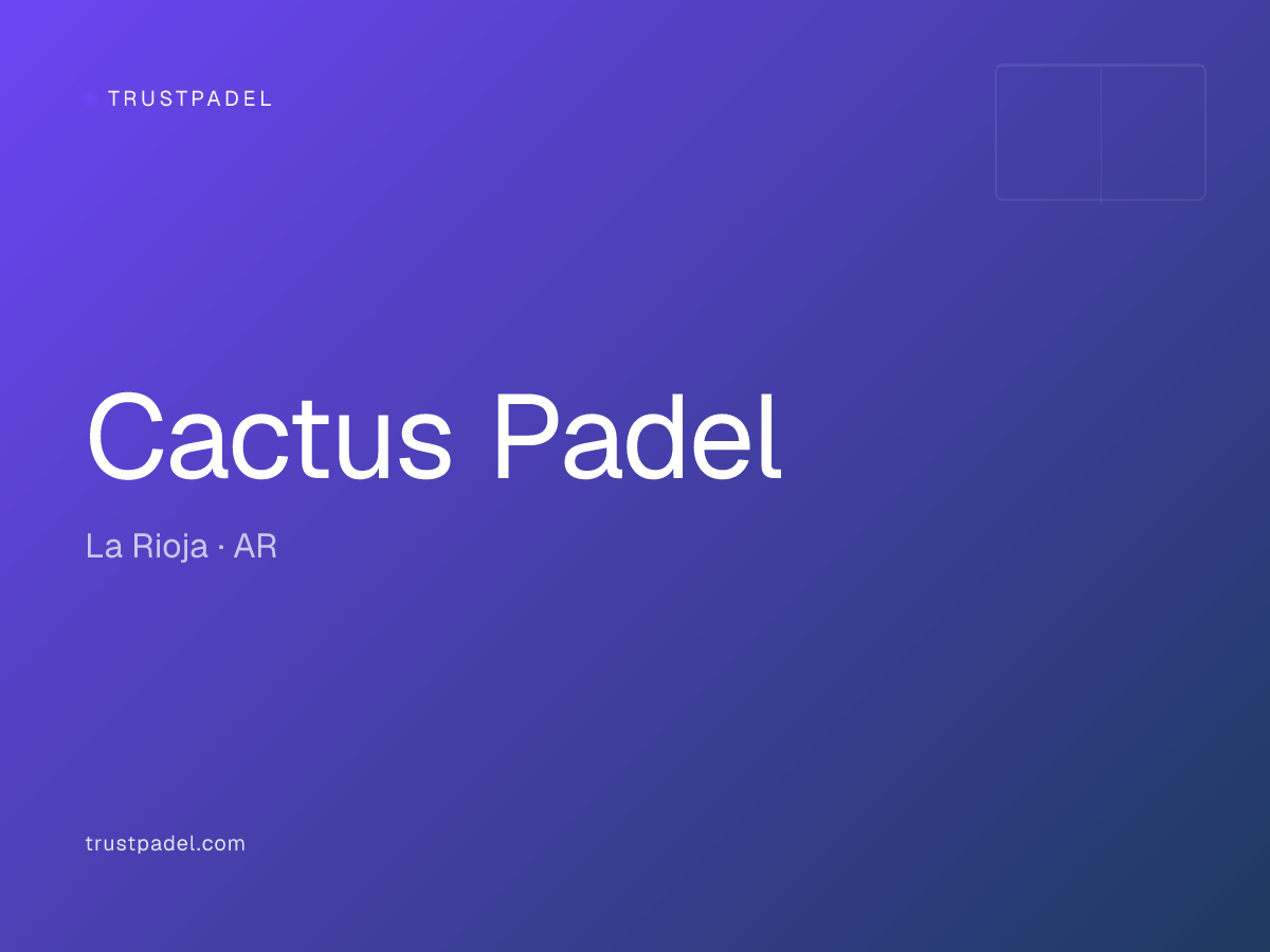 Cactus Padel padel club