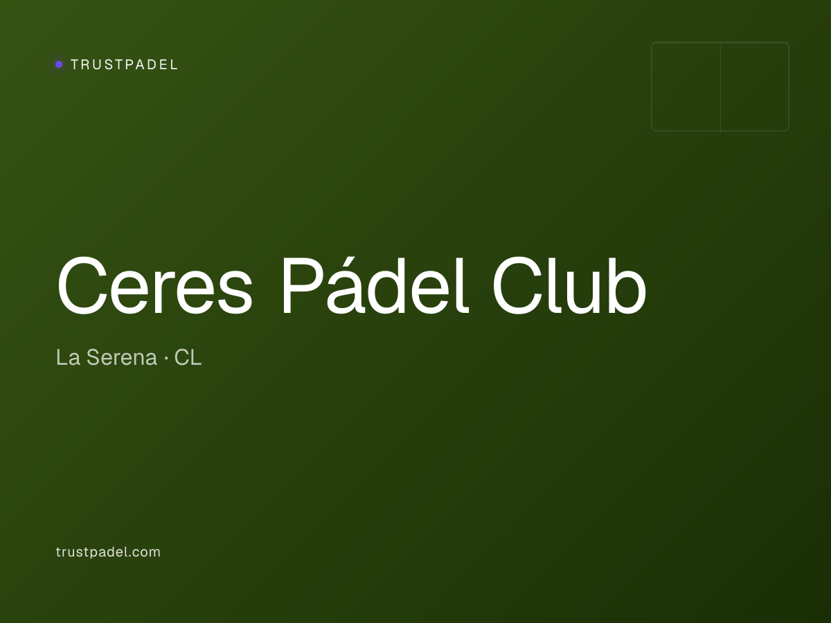 Ceres Pádel Club padel club