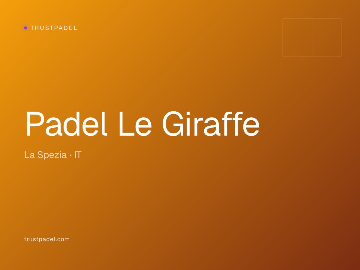 Padel Le Giraffe padel club