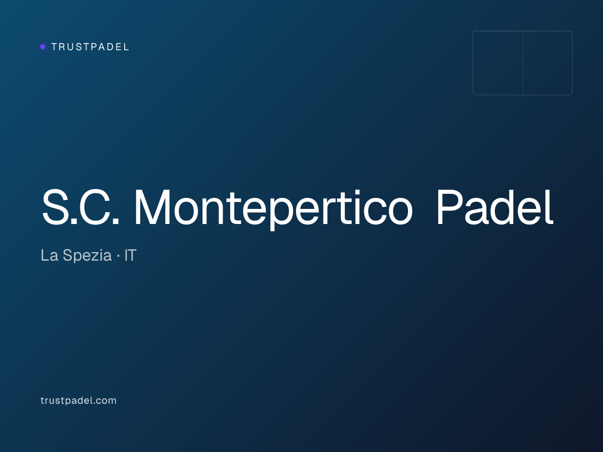 S.C. Montepertico Padel padel club