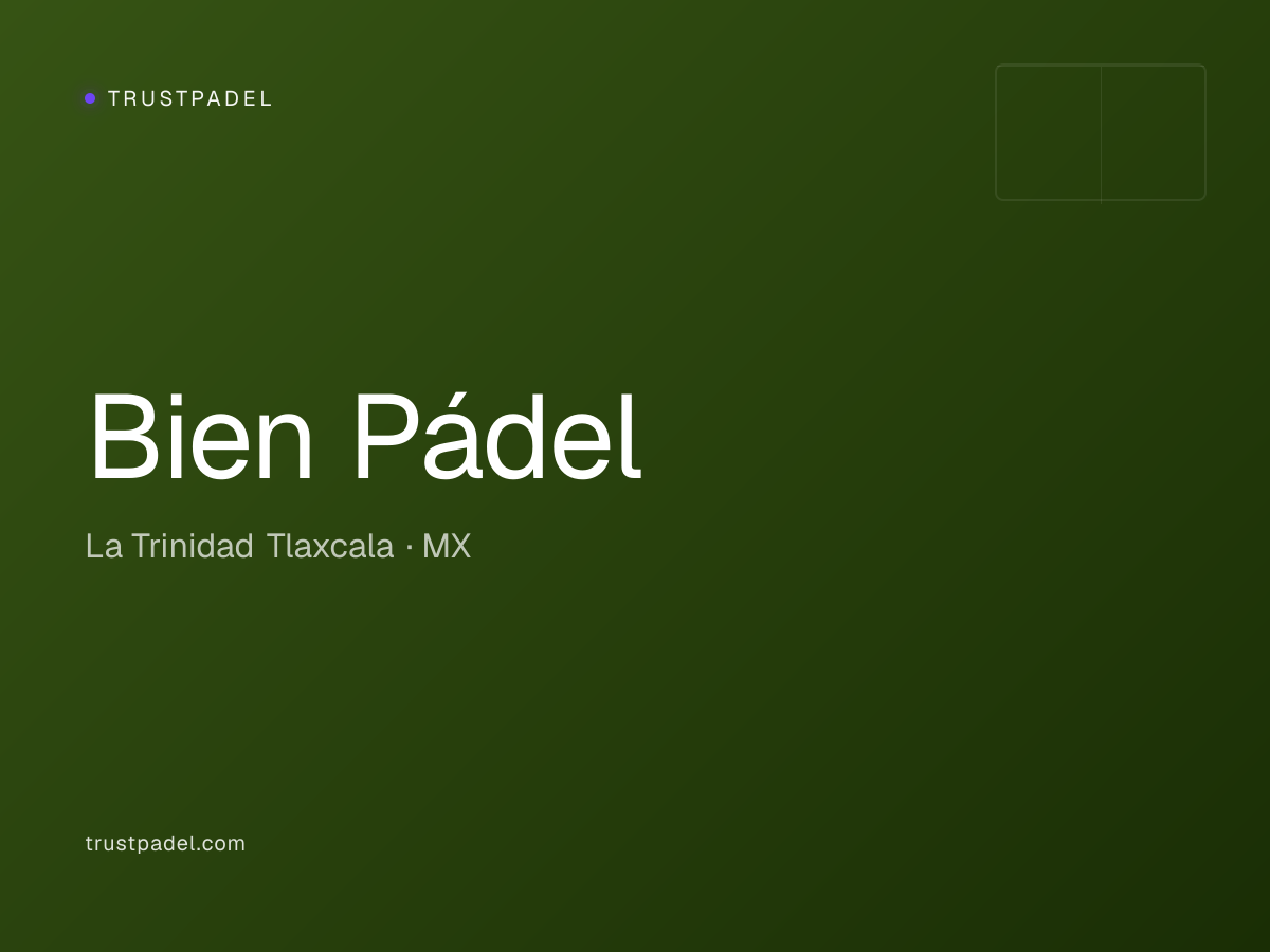 Bien Pádel padel club