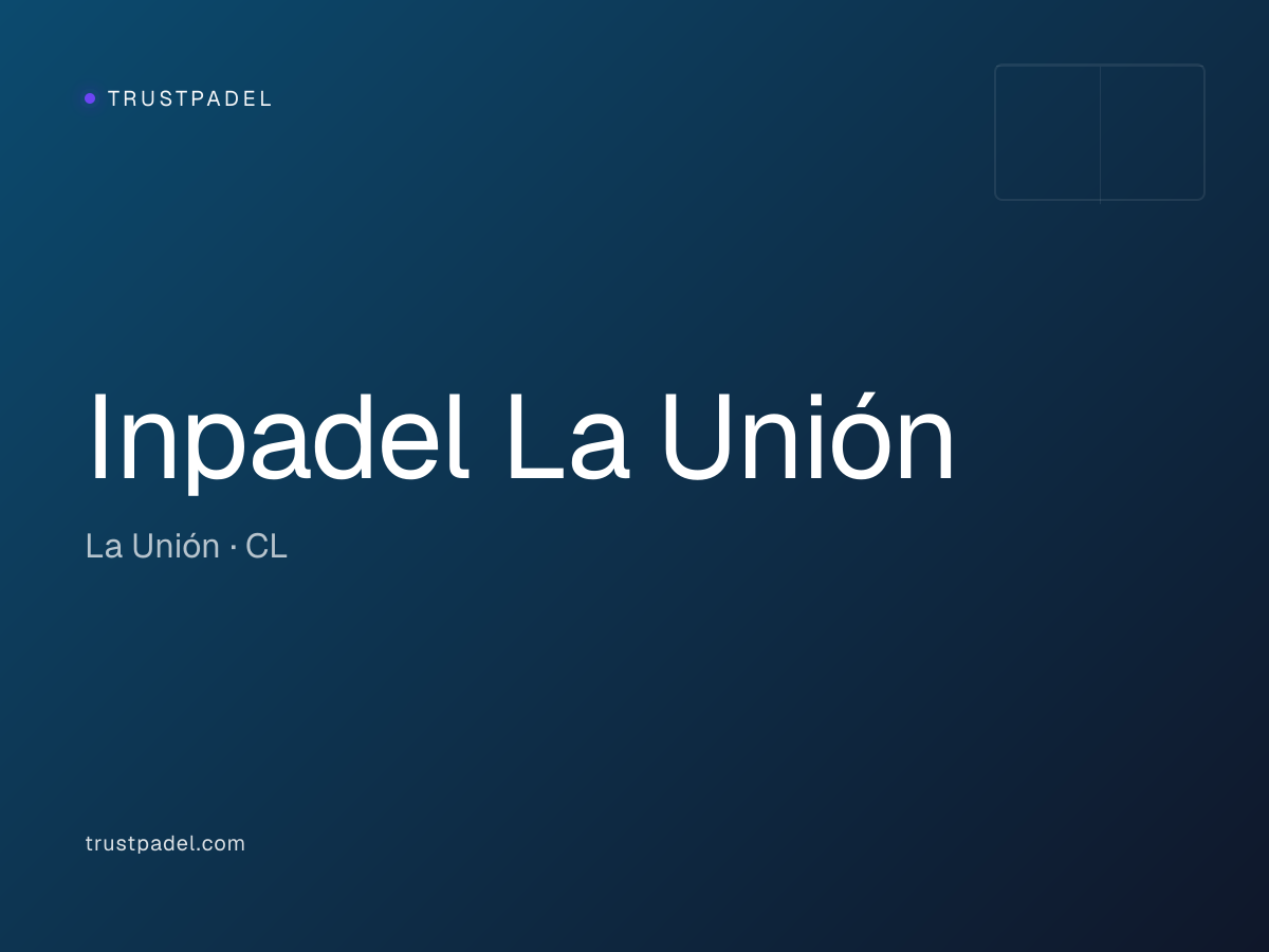 Inpadel La Unión padel club