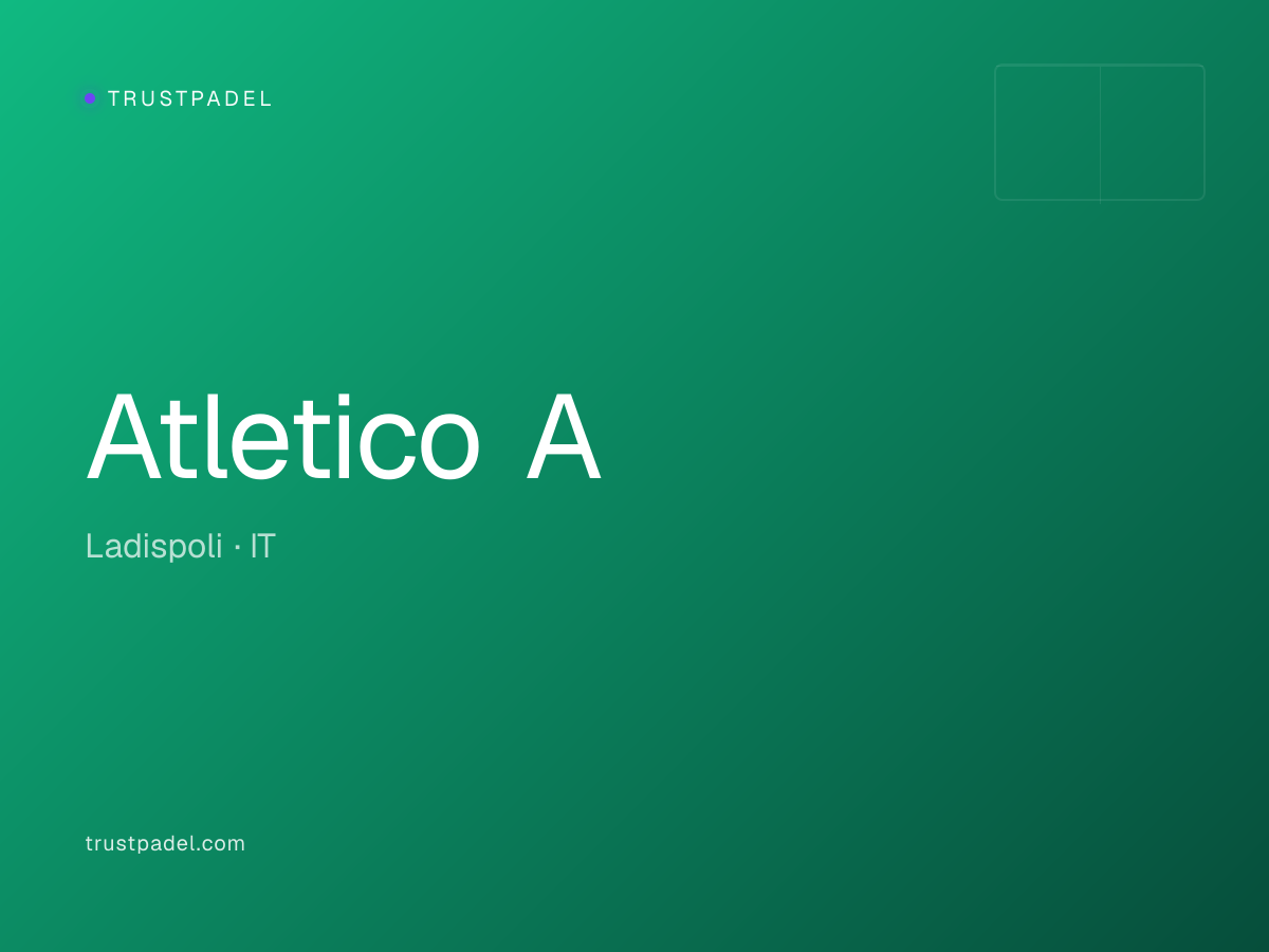 Atletico A padel club