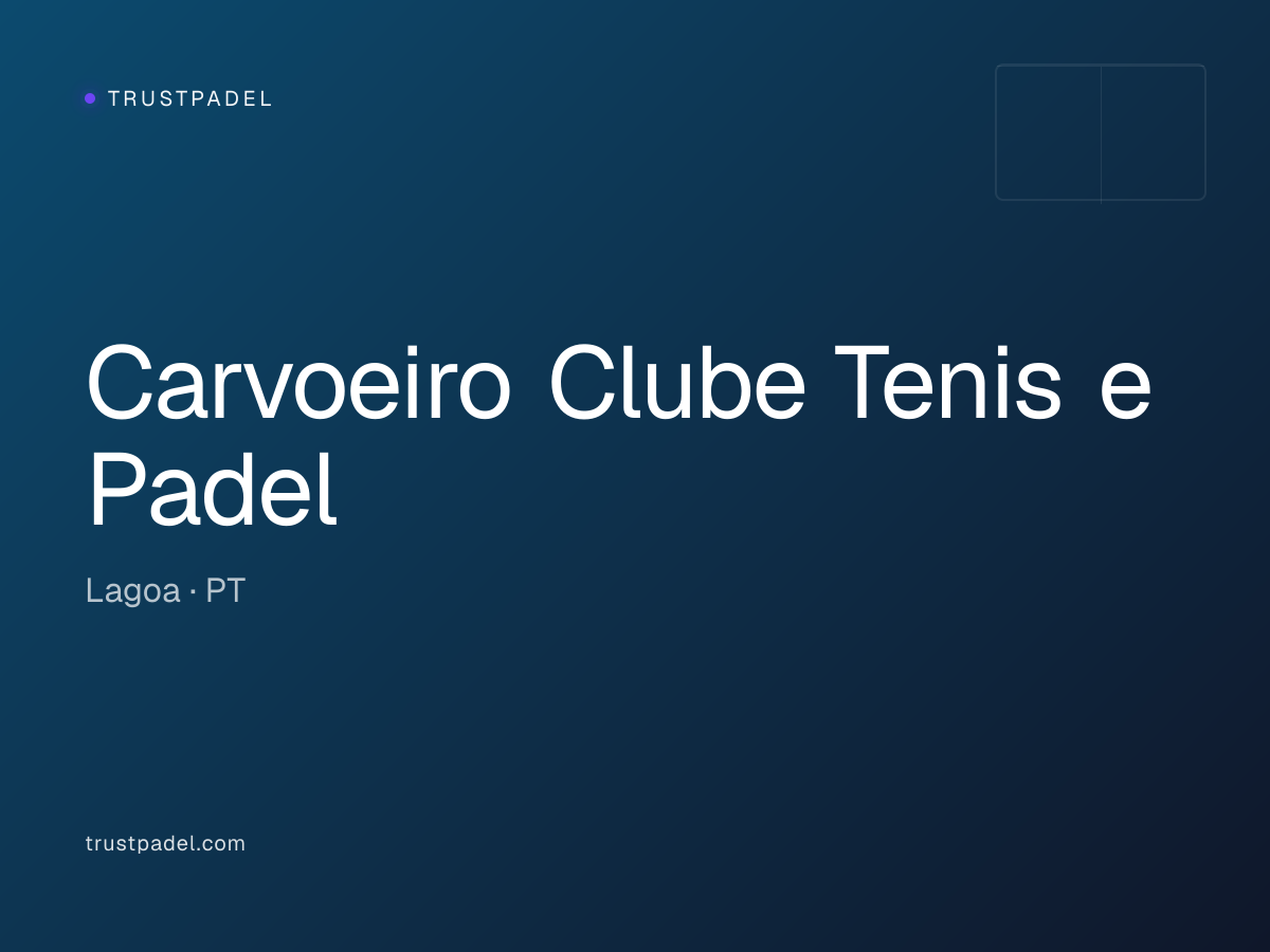 Carvoeiro Clube Tenis e Padel padel club