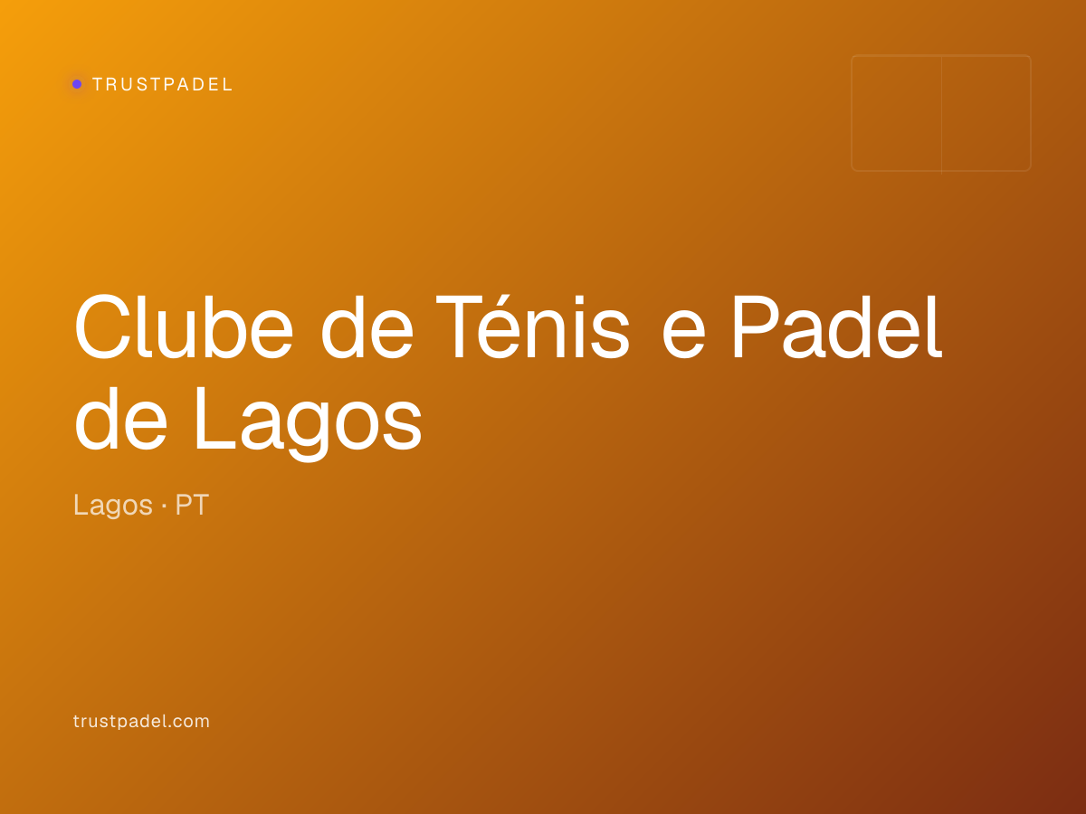 Clube de Ténis e Padel de Lagos padel club
