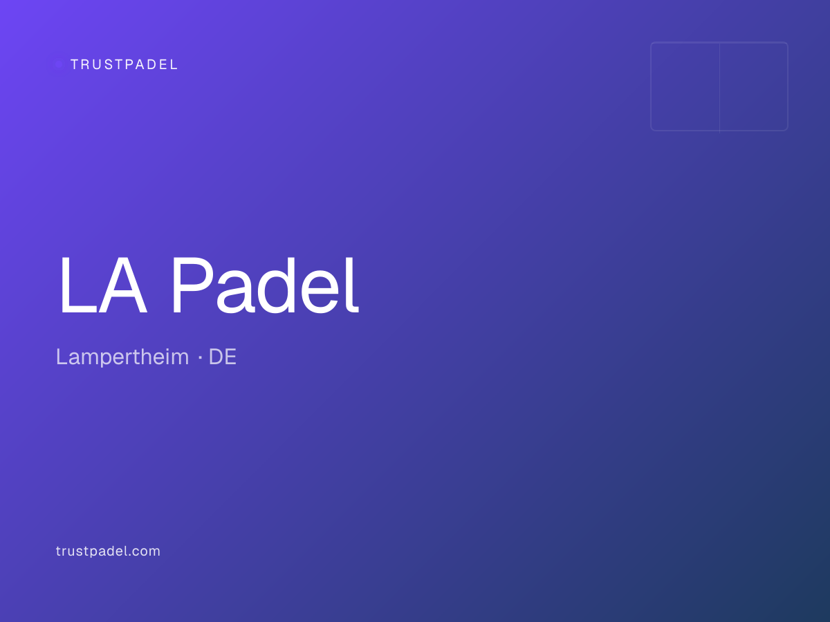 LA Padel padel club