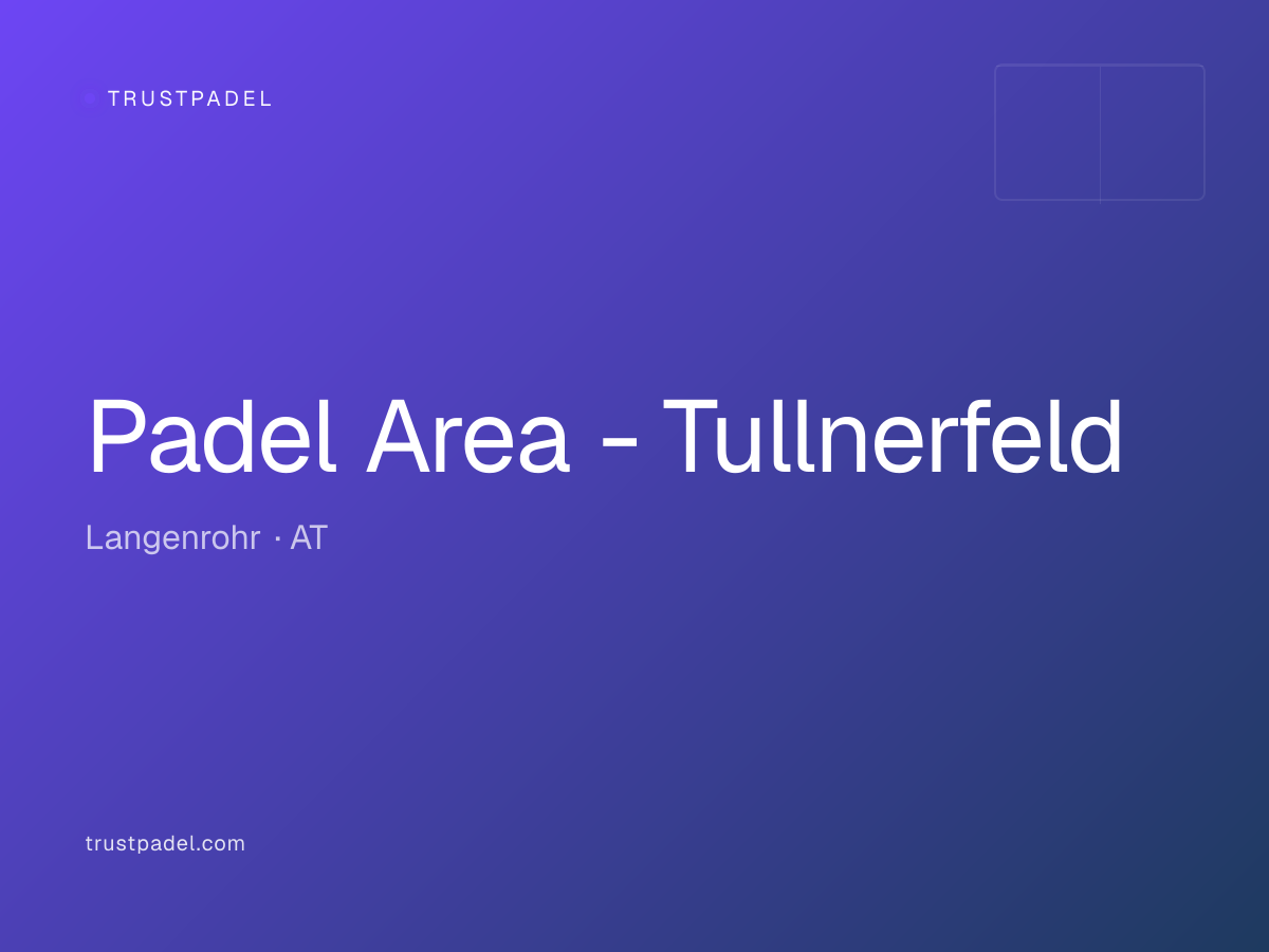 Padel Area - Tullnerfeld padel club
