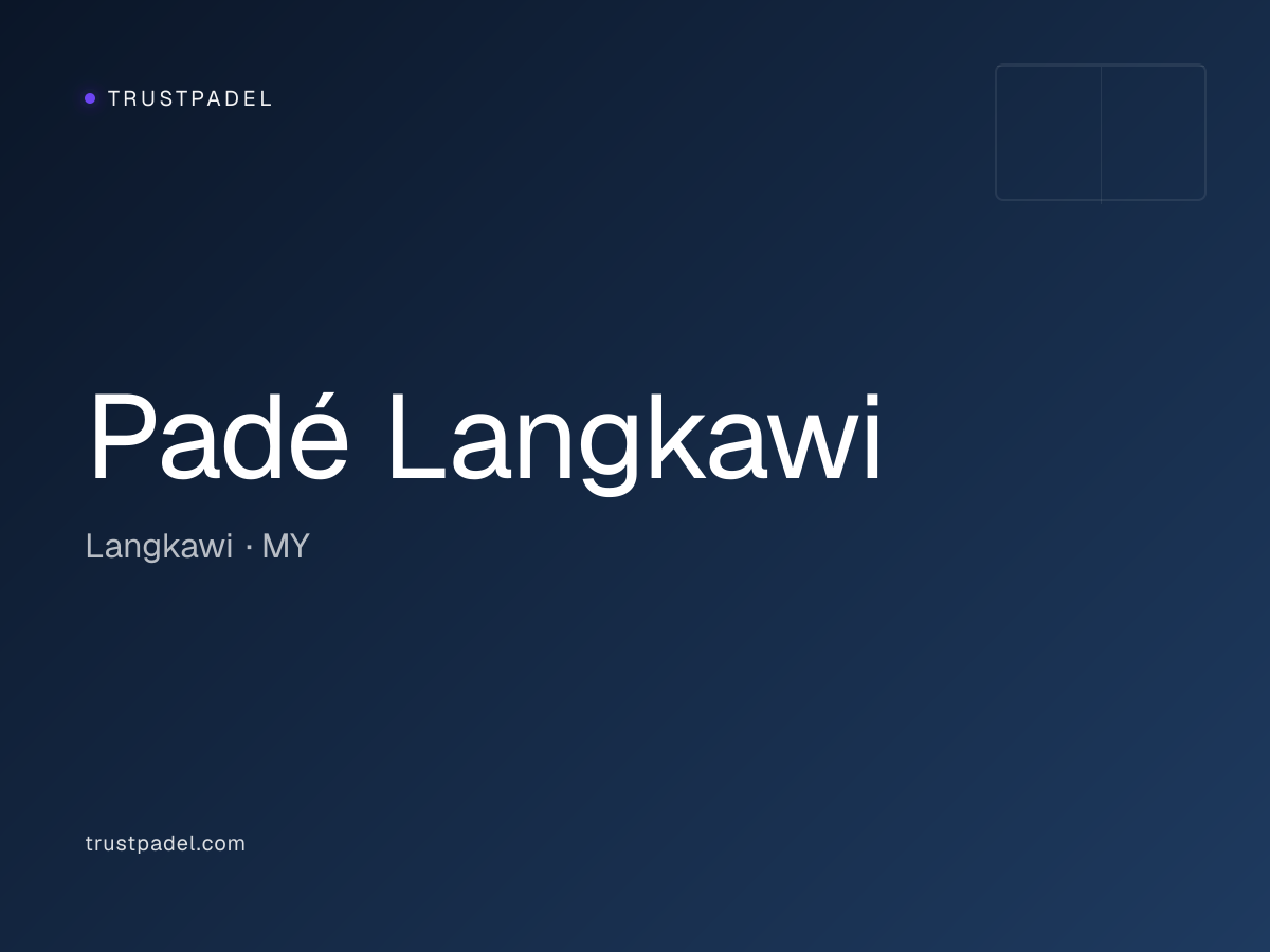 Padé Langkawi padel club