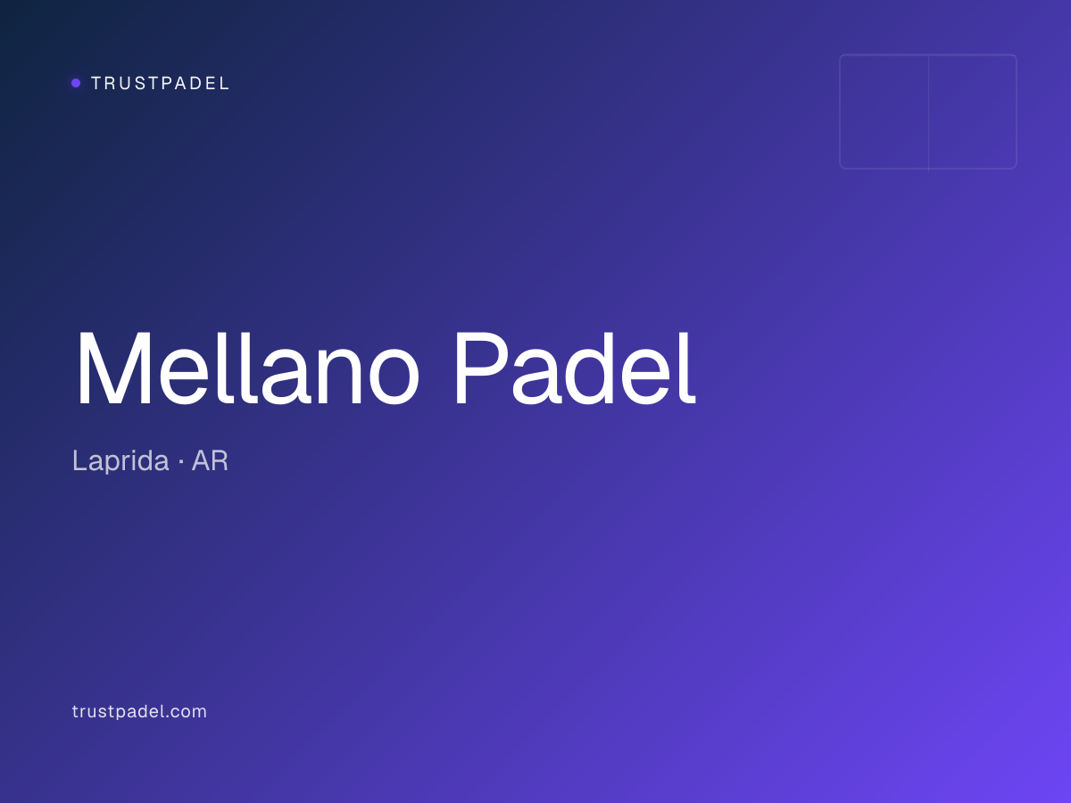 Mellano Padel padel club