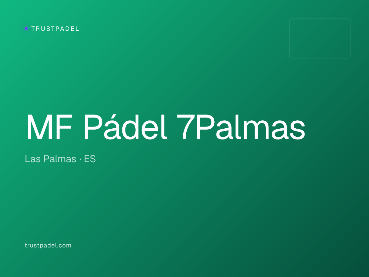 MF Pádel 7Palmas padel club