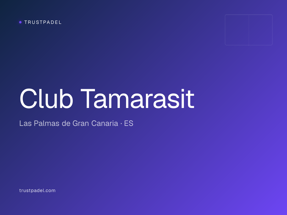 Club Tamarasit padel club