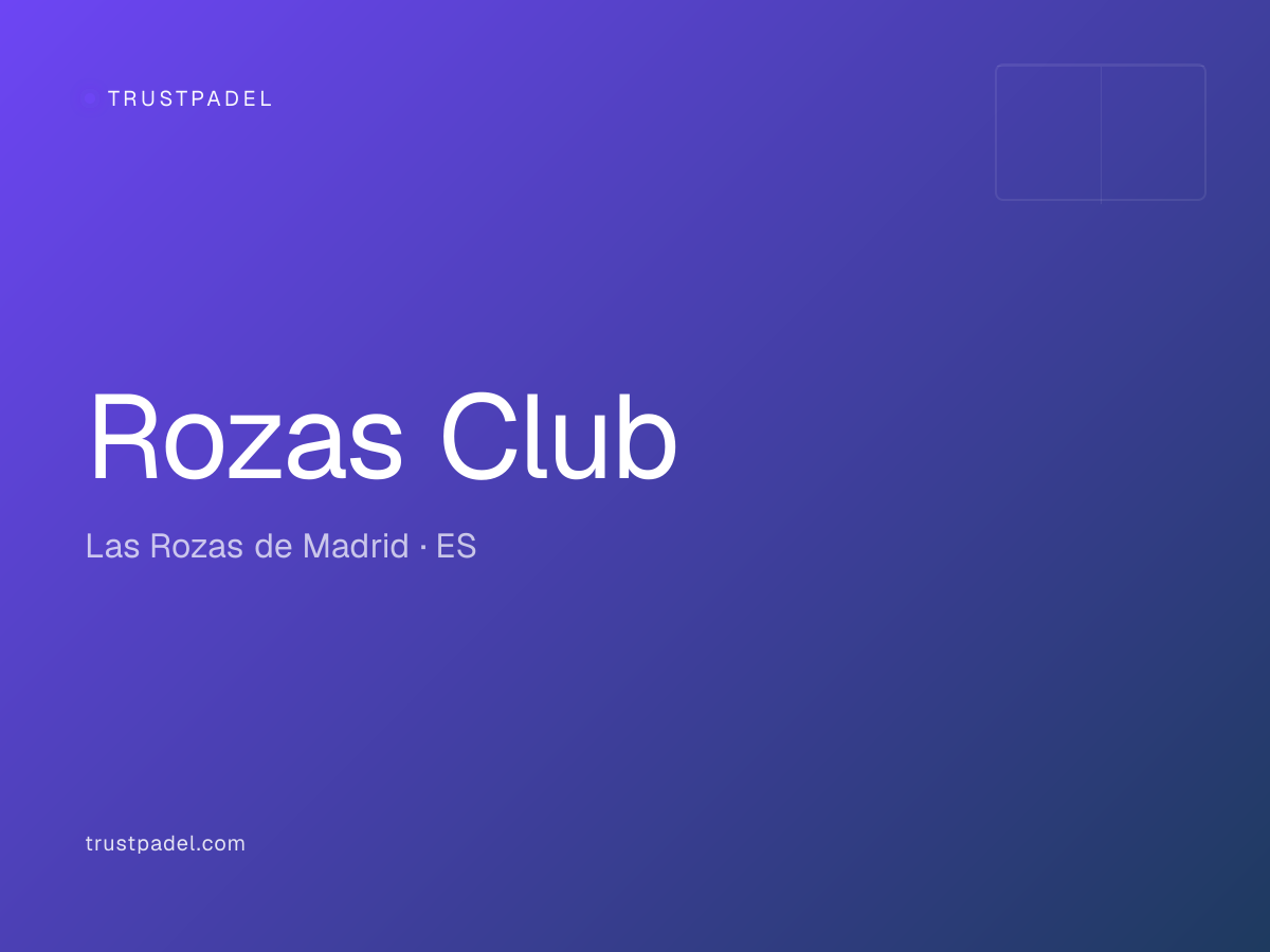 Rozas Club padel club
