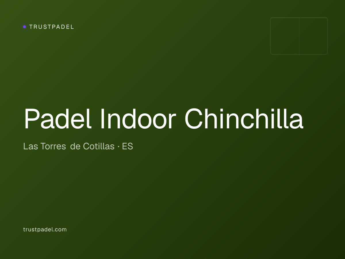 Padel Indoor Chinchilla padel club