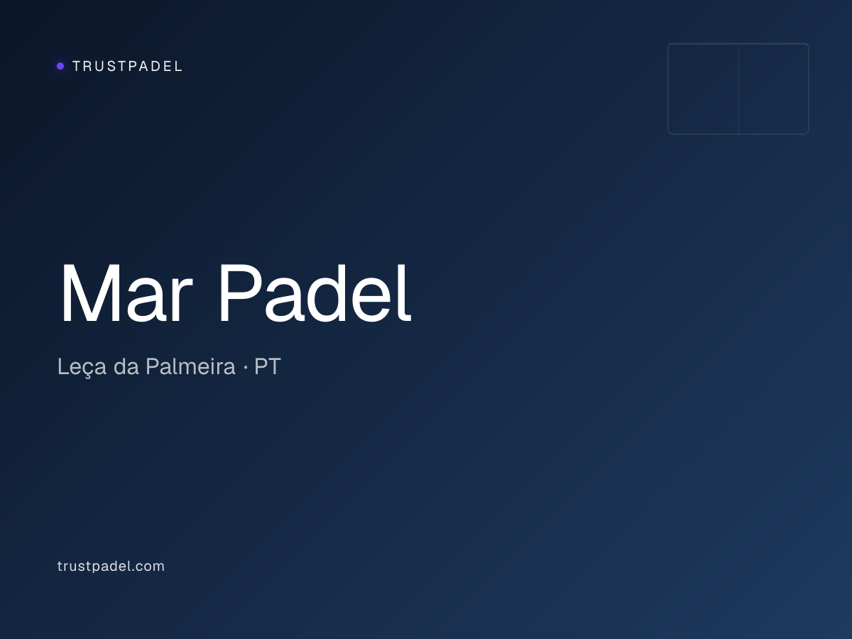 Mar Padel padel club