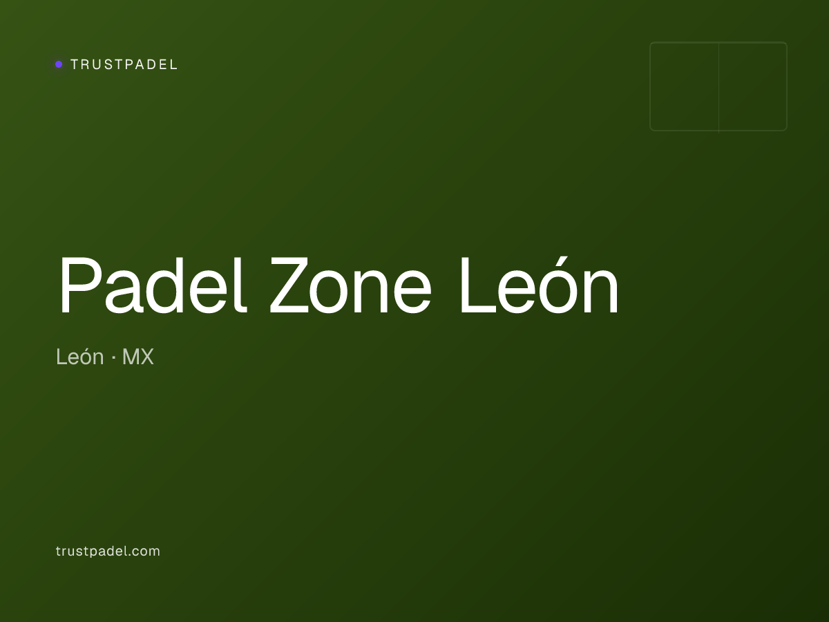 Padel Zone León padel club