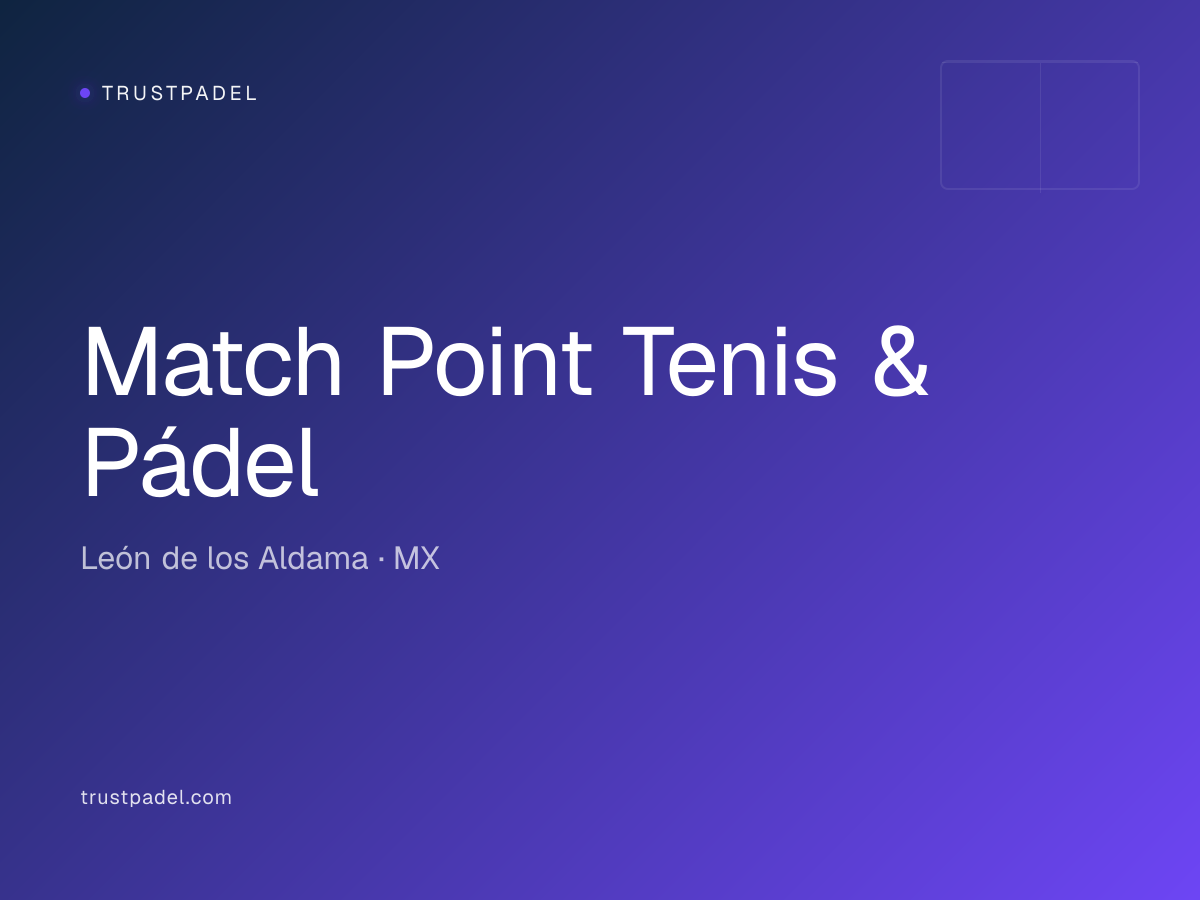 Match Point Tenis & Pádel padel club