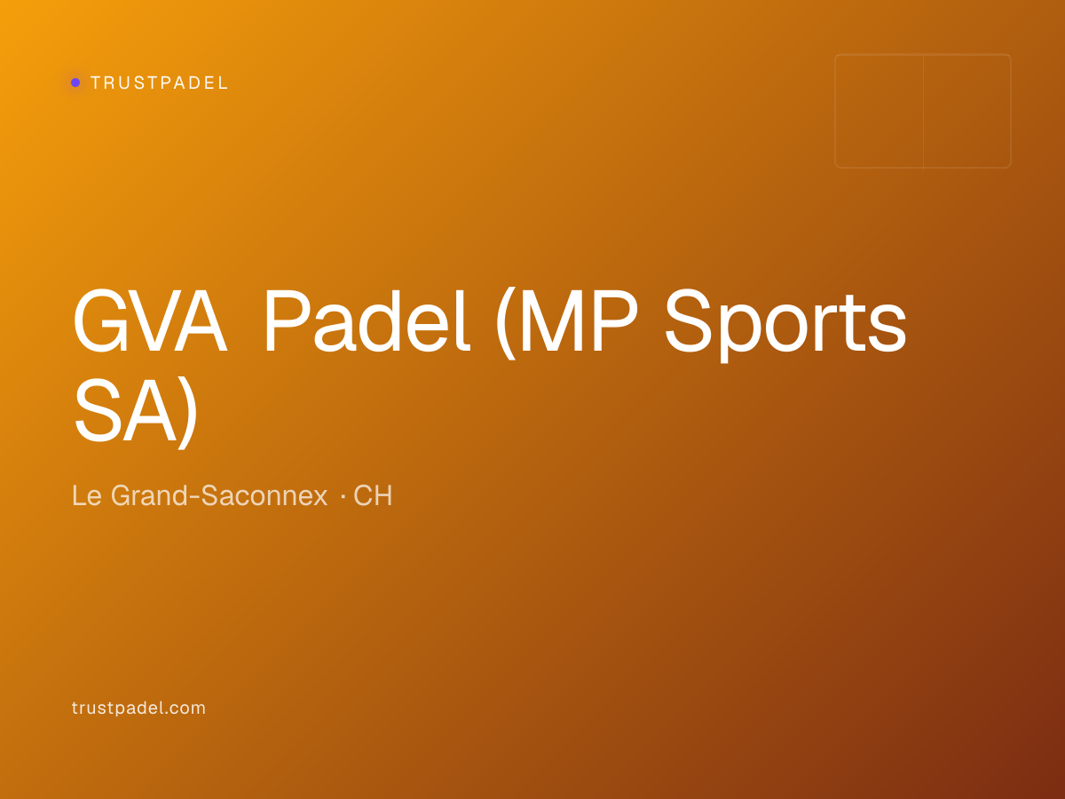 GVA Padel (MP Sports SA) padel club