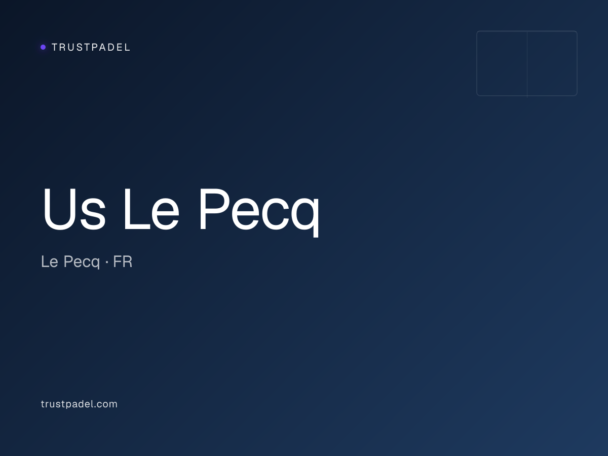 Us Le Pecq padel club
