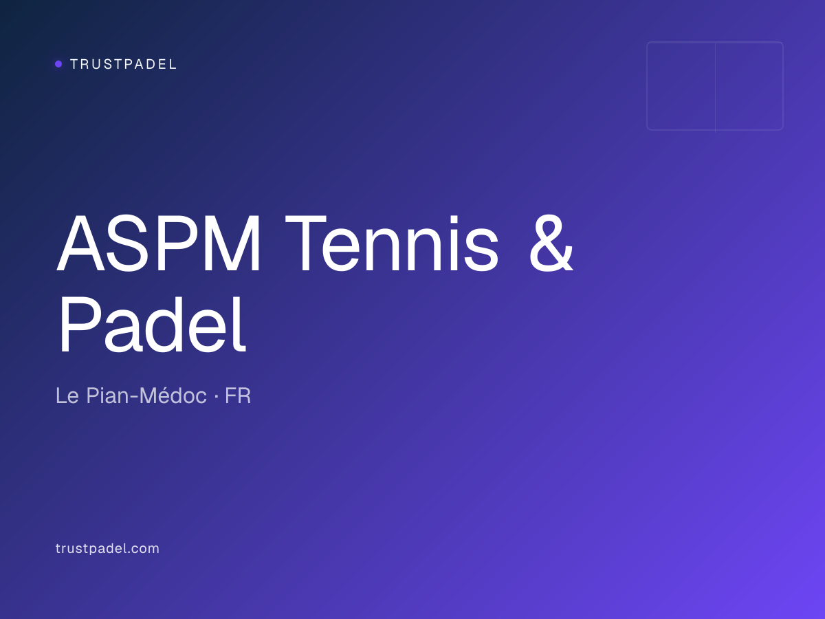 ASPM Tennis & Padel padel club