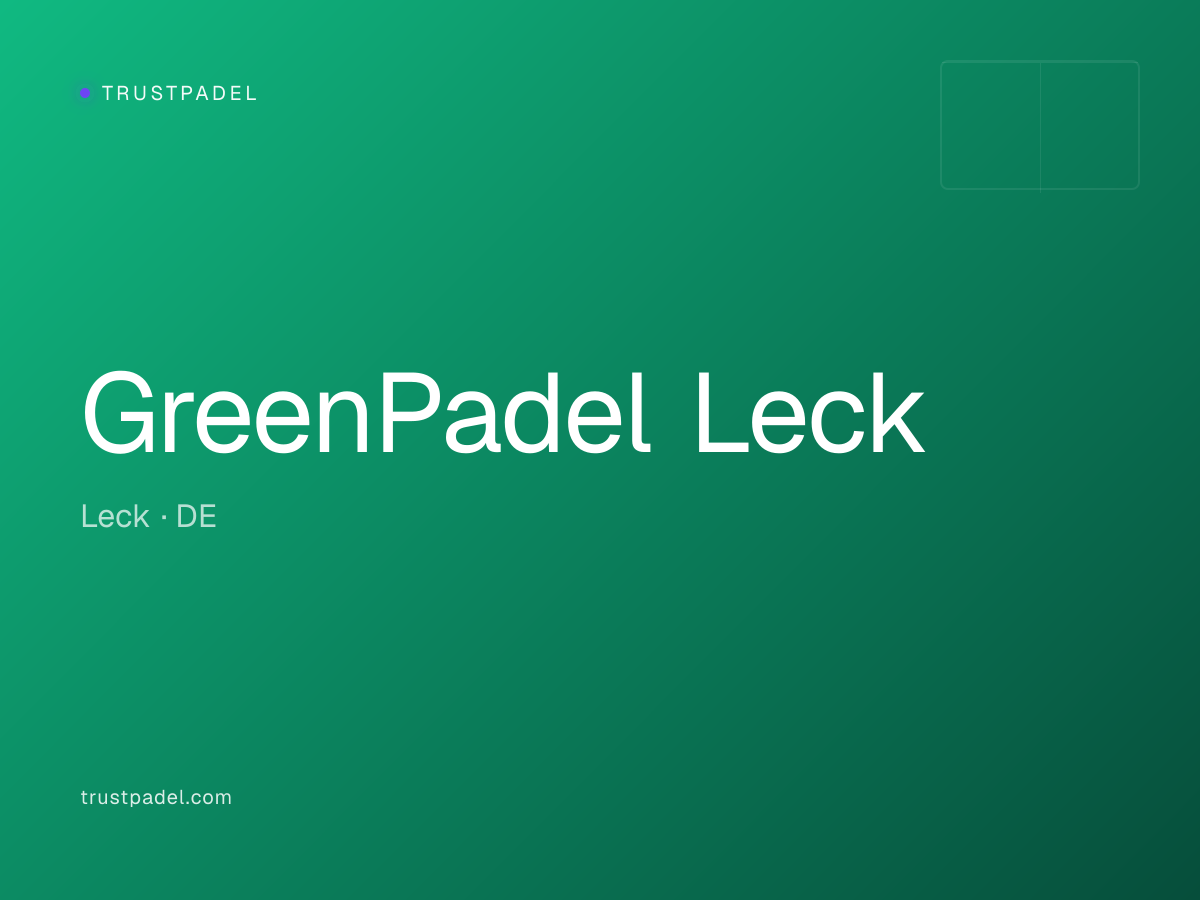 GreenPadel Leck padel club