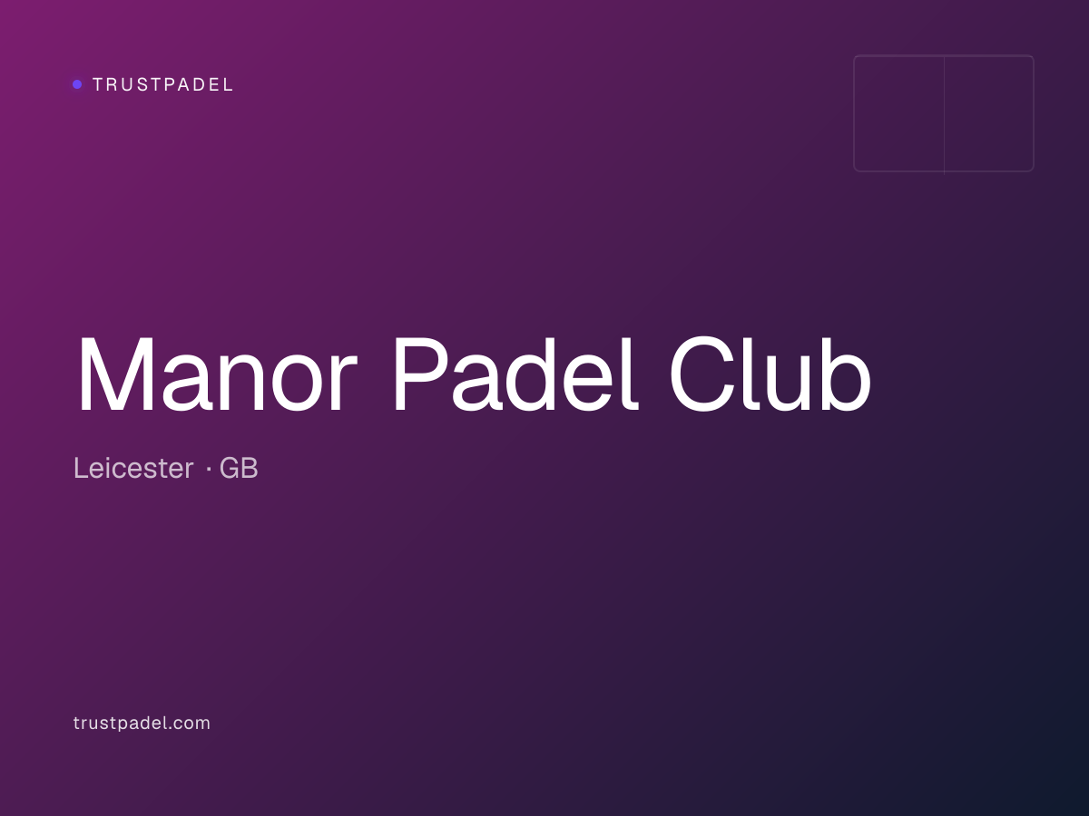 Manor Padel Club padel club