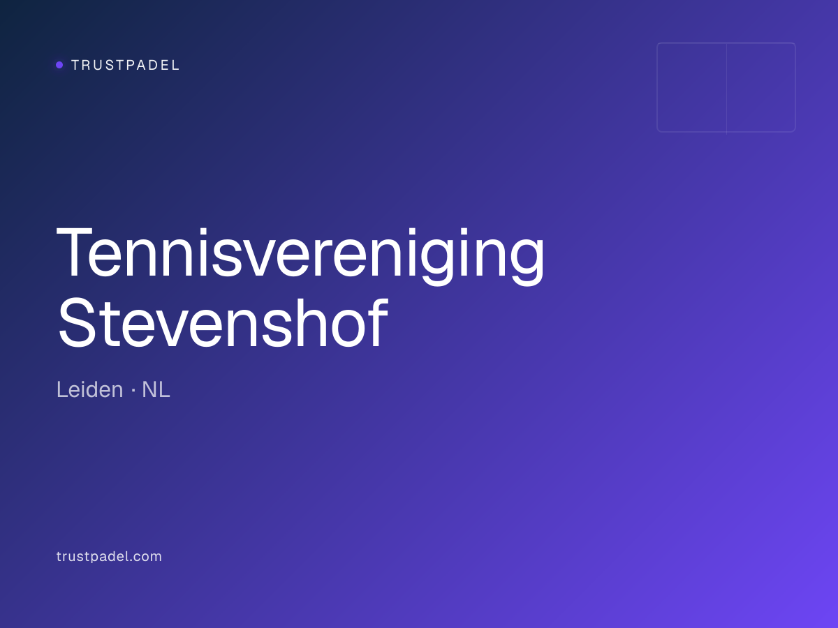Tennisvereniging Stevenshof padel club