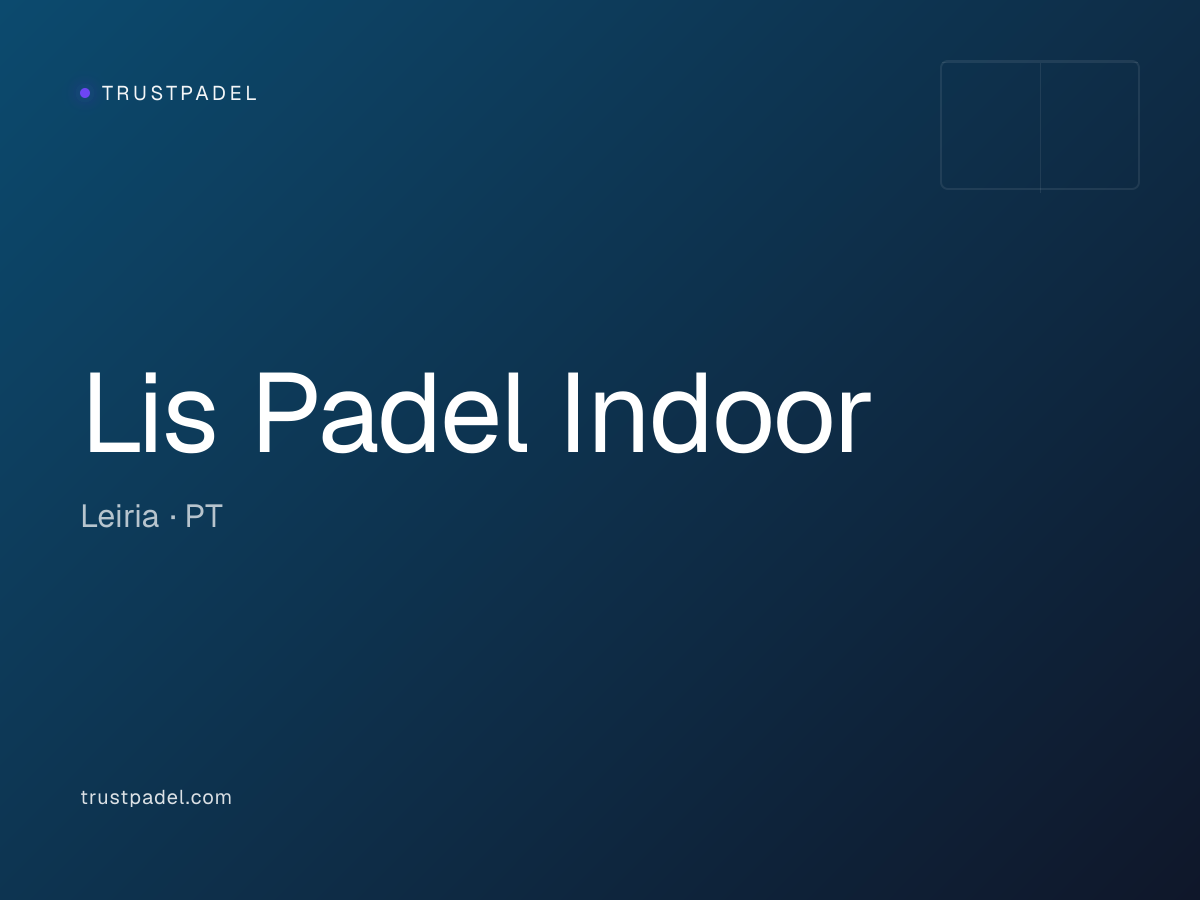 Lis Padel Indoor padel club