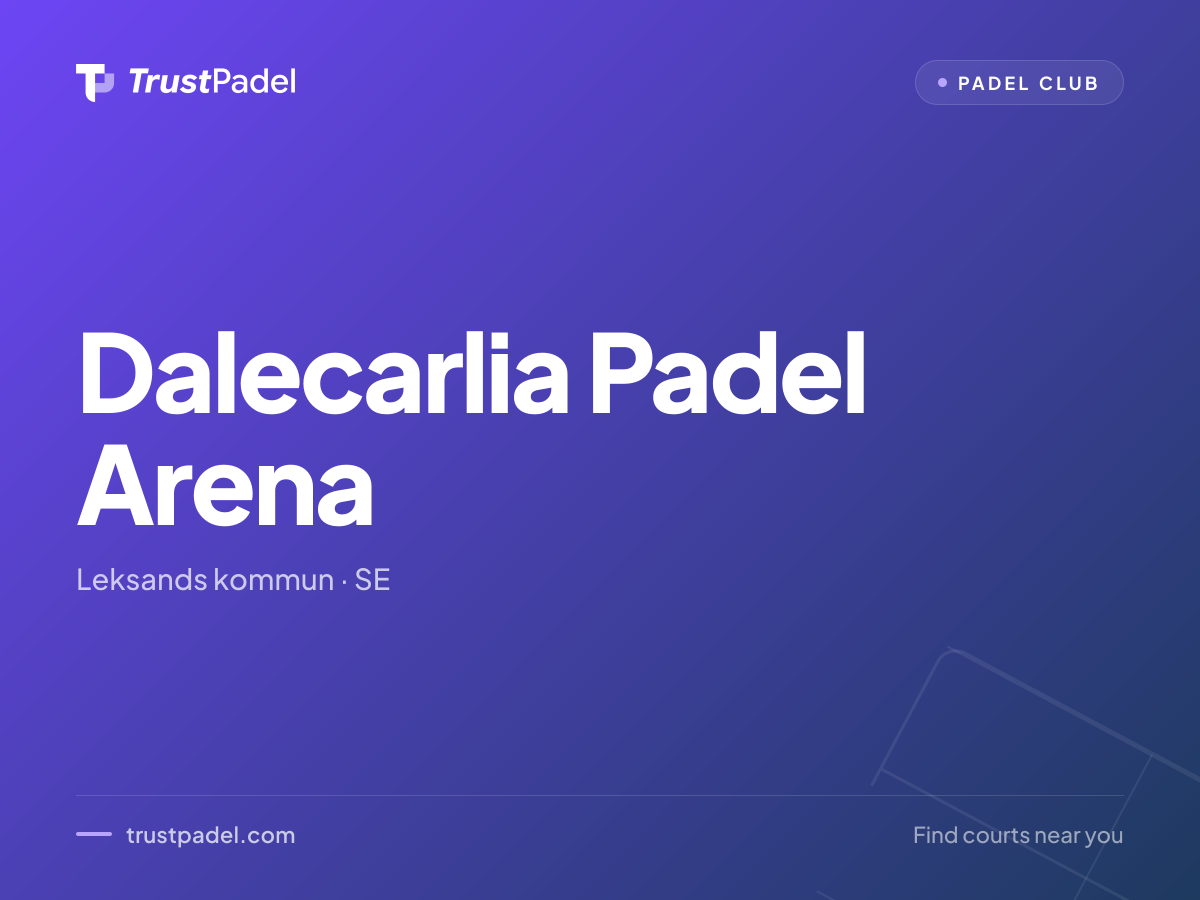 Dalecarlia Padel Arena padel club