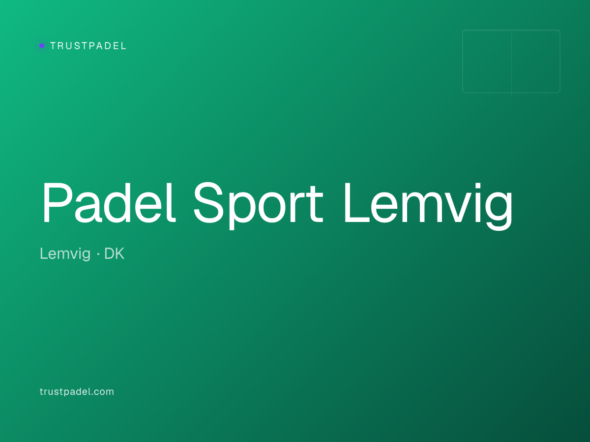Padel Sport Lemvig padel club