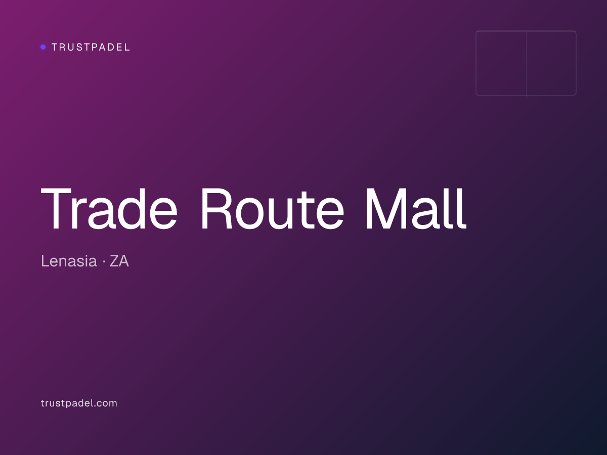 Trade Route Mall padel club