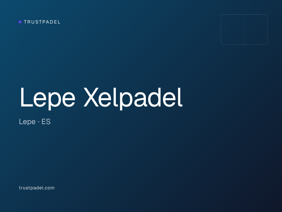 Lepe Xelpadel padel club