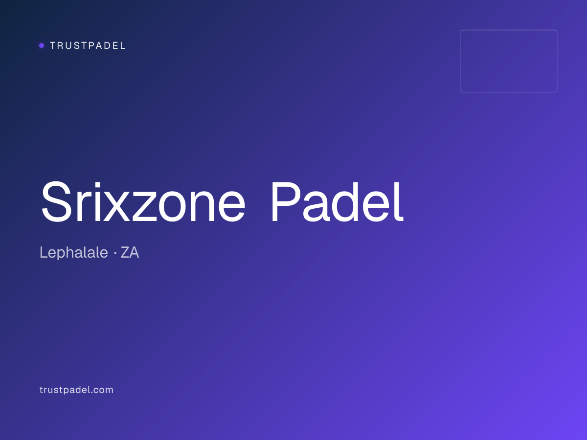 Srixzone Padel padel club