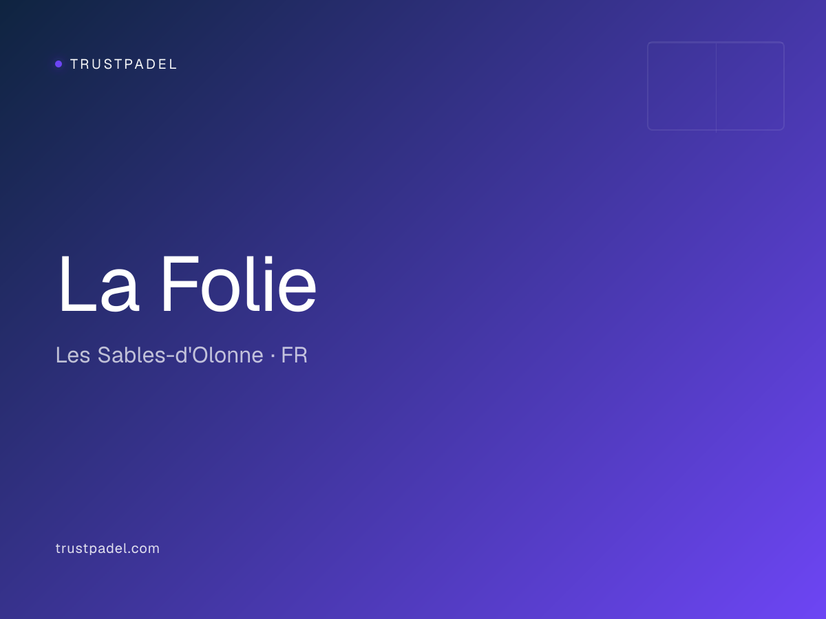 La Folie padel club
