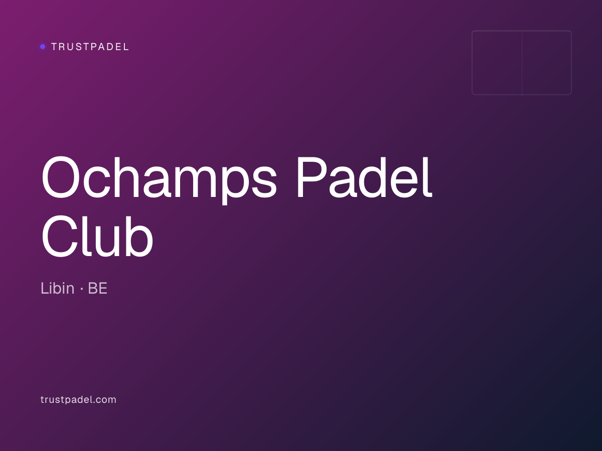 Ochamps Padel Club padel club