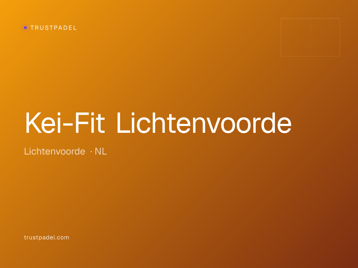 Kei-Fit Lichtenvoorde padel club