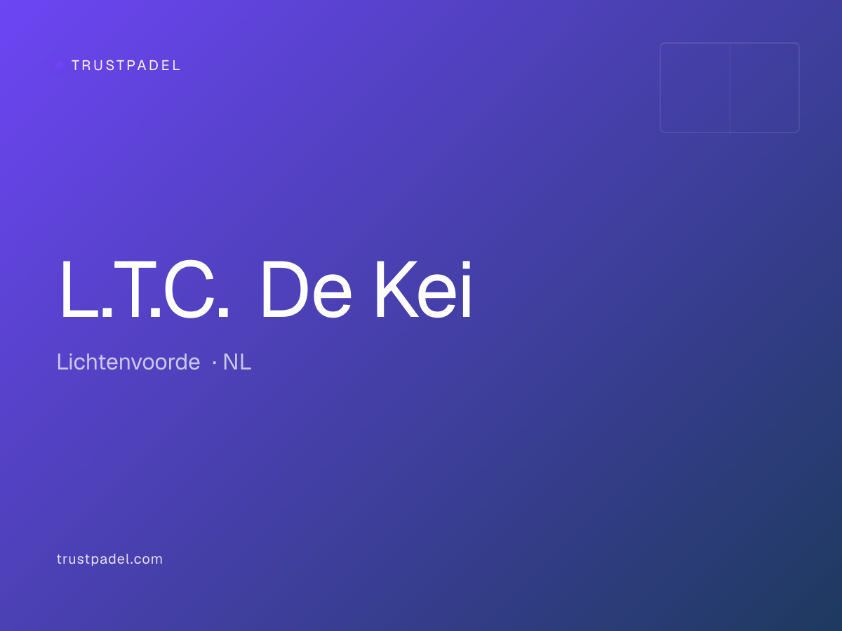 L.T.C. De Kei padel club