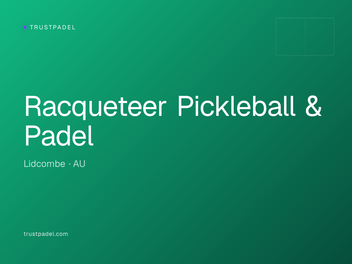 Racqueteer Pickleball & Padel padel club